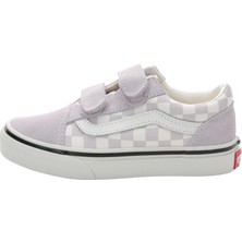 VN000CYAEMY1 Vans Old Skool V &amp;ccedil;ocuk Spor Ayakkabı Mor