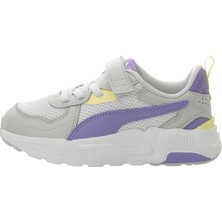 P391480 Puma Trinity Lite Ac+ Ps Pristine- White- &amp;ccedil;ocuk Spor Ayakkabı Lacivert