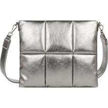 Kabarık Dizüstü Bilgisayar Kılıfı 13 Inç 14 Inç, Çapraz Askılı Puffer Laptop Taşıma Çantası, MacBook Air M4 M3 M2 M1 ile Uyumlu Yastık Kılıfı, MacBook Pro 13'ü 14'ü 14 Arada M4, Pu Deri