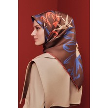 Armine 2025 Yaz Sezonu %100 Twill Ipek Eşarp 9322D 84