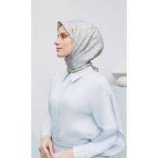 Armine 2025 Yaz Sezonu %100 Twill Ipek Eşarp 9304D 09