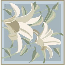 Belli %100 Twill Ipek Eşarp 4035D 10