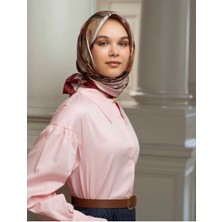 Armine 2025 Kış Sezonu %100 Twill Ipek Eşarp 9211D 34