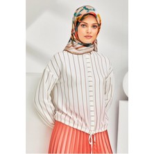 Armine Nostalji Serisi %100 Sura Ipek Eşarp 8319D 39