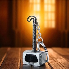 Marvel Thor Mjölnir Çekiç Anahtarlık - Şık Tasarım Vip