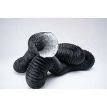 Combı Ø112mm Nem Bariyerli Alüminyum - Pvc Kombinasyonlu Flexible Hava Kanalı (10mt)