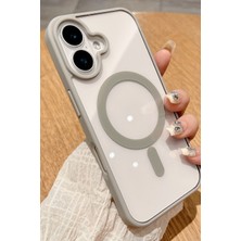 Apple Iphone 17 Uyumlu Magsafe Kablosuz Şarj Özellikli Silikon Kapak Kılıf