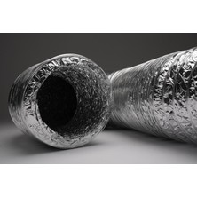 Air Ø127mm Alüminyum İzolesiz Flexible Hava Kanalı (10mt)
