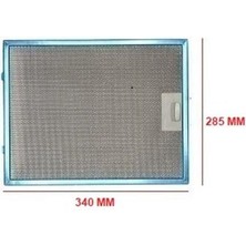 Universal ALÜMİNYUM ASPİRATÖR FİLTRE 285X340 MM