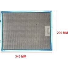Universal ALÜMİNYUM ASPİRATÖR FİLTRE 200X345 MM