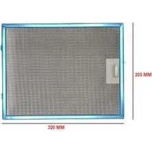 Universal ALÜMİNYUM ASPİRATÖR FİLTRE 205X320 MM