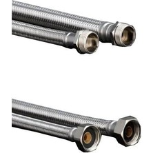 1/2x1/2 Nipelli Flex Hortum 70 cm