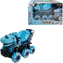 Bfs  YJ-078-3 1:14 Uzaktan Kumandalı Full Fonksiyon 2.4g Dinozor Beton Mikseri -Vardem