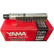 Yama PCS2727G Gazlı Tabanca Beton Çivisi 27MM 1000 Adet + Gaz