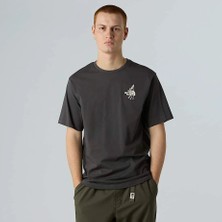 The North Face U Powder Days Relaxed S/s Tee-Graphıc Erkek Tişört NF0A8E4D0C51