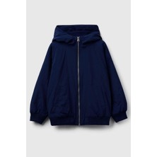 United Colors Of Benetton Erkek Çocuk 2IGGCN06E-25K Yağmurluk Lacivert