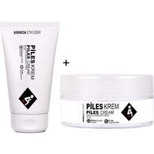 Piles Krem 50 ml Tüp + 50 ml Kvanoz: Hemeroidinize ve Basurunuza Krem Seti