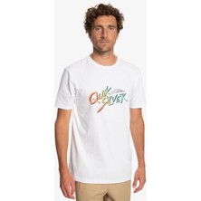 Quiksilver Sıgnaturemove M Tees Beyaz Erkek Tshirt