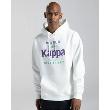 Kappa Authentic Ageo Erkek Beyaz Sweatshirt 321R26W-001