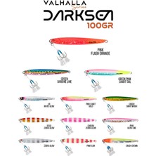 Fujin Valhalla Darksea 100GR Metal Jig Yem Green Pink Chart Tail
