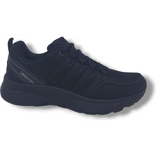 Lescon Legend Flex Unisex Siyah Yürüyüş Koşu Spor Ayakkabı