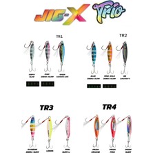 Fujin Jig-X Trio 3lü Micro Jig Yem Tr4-20 gr