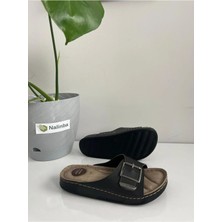 Apella Tek Tokalı Anne Terlik Ortopedik Tabanlı Siyah Günlük Kullanım İçin Konforlu Tasarım