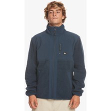Quiksilver Fz Polar Erkek Mavi Polar Ceket