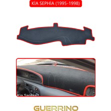 Kia Sephia 1995-1998TORPİDO Koruma Halısı Kırmızı Kenar
