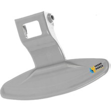 Lg Uyumlu WD11155FB Çamaşır Makinesi Kapak Mandalı Tutamağı Gri