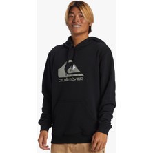 Quiksilver Big Logo Hoodie Erkek Siyah Sweatshirt
