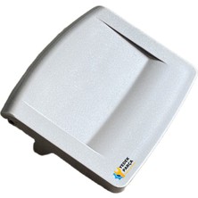 Beko Uyumlu Çamaşır Makinesi Kapak Mandalı Tutamağı Gri