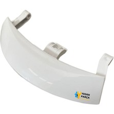 Vestel Uyumlu Olympus 1200 cl Çamaşır Makinesi Kapak Kapı Açma Mandalı Tutamak Beyaz Içi Tırtıklı