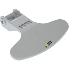 Beko Uyumlu D58101E Çamaşır Makinesi Kapak Mandalı Tutamak Tip 1 Gri