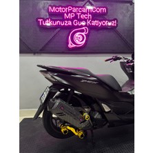 Honda Pcx 2021-2024 Karbon Egzoz Muhafaza Seti
