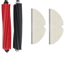 Asgard Grup Roborock Q8 Max Uyumlu 1 Adet Ana Fırça  2 Adet Mop