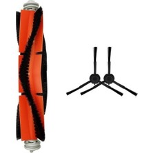 Asgard Grup Xiaomi Mop 2 Ultra (STYTJ05ZHMHW) Uyumlu 1 Adet Ana Fırça 2 Adet Siyah Yan Fırça