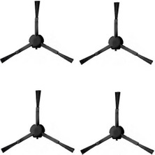 Asgard Grup Vestel V-Bot Pro B Uyumlu 4 Adet Siyah Yan Fırça