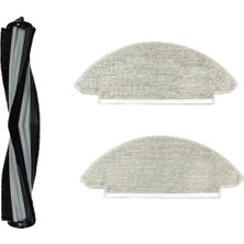 Asgard Grup Viomi V5 Uyumlu 1 Adet Ana Fırça 2 Adet Mop