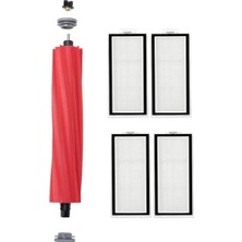 Asgard Grup Roborock Q7 Uyumlu 1 Adet Ana Fırça 4 Adet Filtre