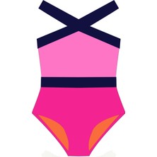 Fuşya-pembe Kız Çocuk Mayo Db200703cm