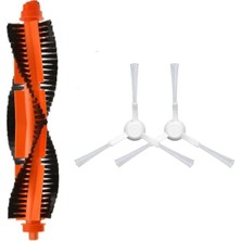 Asgard Grup Xiaomi Mop 2s Uyumlu 1 Adet Ana Fırça 2 Adet Beyaz Yan Fırça