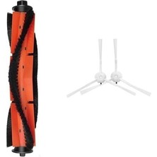 Asgard Grup Roidmi Eve Plus Uyumlu 1 Adet Ana Fırça 2 Adet Beyaz Yan Fırça