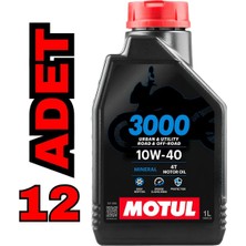 Motul Motor Yağı 10W40 (4 T -12LI Koli) (3000)