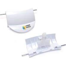 Profilo Uyumlu ACM2072TR Çamaşır Makinesi Kapak Mandal Tutamağı Beyaz