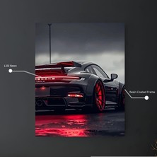 Neon Poster LED Işıklı – Dekoratif Duvar Posteri Hediye ve Ev Dekoru Için Harika Seçim