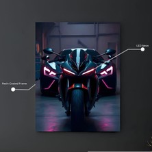 Neon Poster LED Işıklı – Dekoratif Duvar Posteri Hediye ve Ev Dekoru Için Harika Seçim