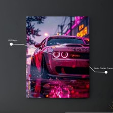 Neon Poster LED Işıklı – Dekoratif Duvar Posteri Hediye ve Ev Dekoru Için Harika Seçim