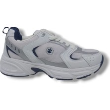 Unisex Beyaz File Yürüyüş Koşu Spor Ayakkabı