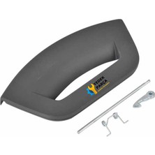 Ariston Hotpoint Uyumlu Indesit Wmg 742BFR Çamaşır Makinesi Kapak Mandal Tutamağı Füme